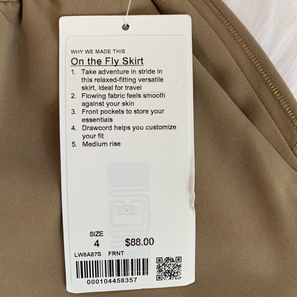 On the fly skirt frontier lululemon FRNT NWT woven - Picture 4 of 4